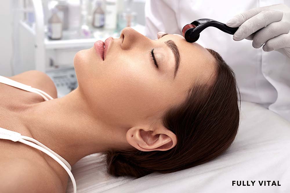 Derma roller for face
