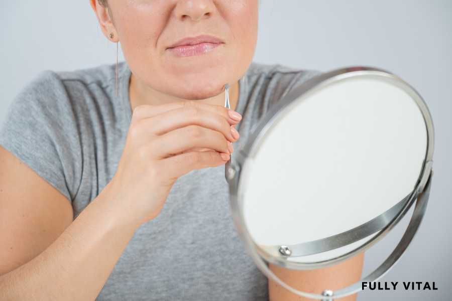 Removing excess hair