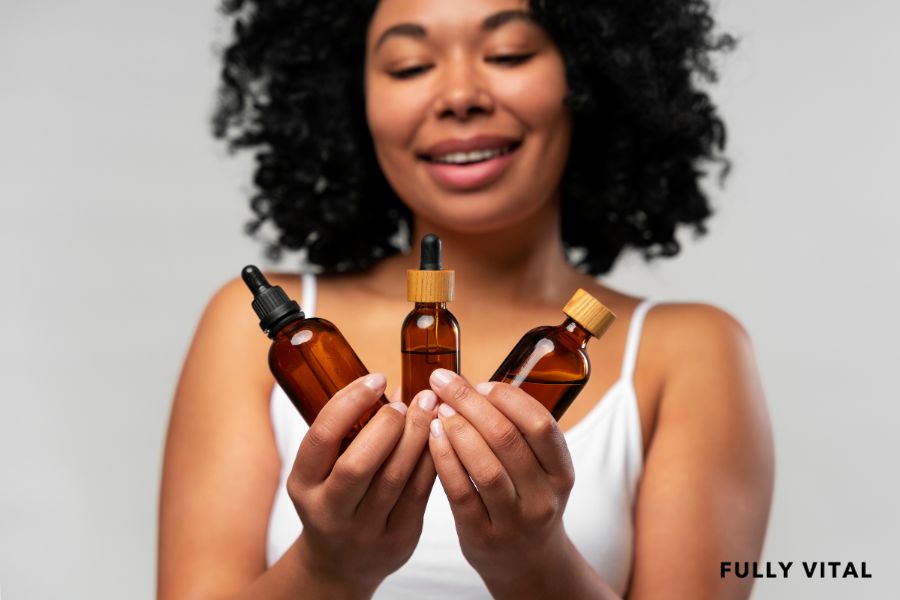 Fully vital enhance hair growth serum