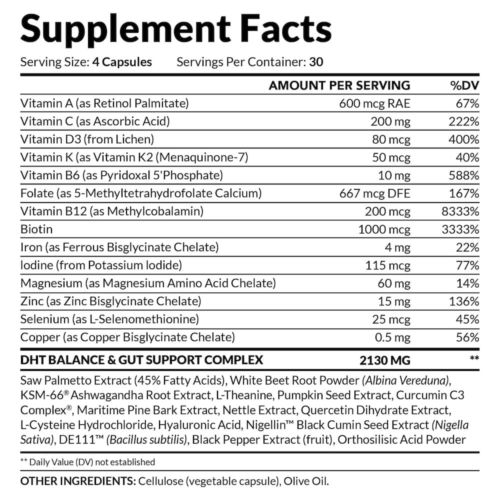 Enhance Hair Vitamins & Serum (2 Pack)