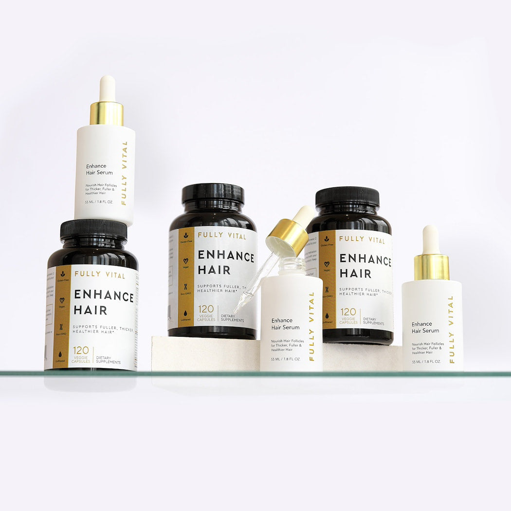 women's hair growth products - complete 4 step system by FullyVital