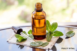 Peppermint oil hair growth fully vital