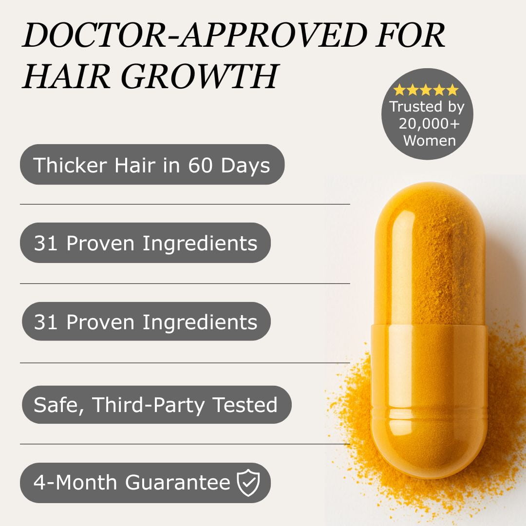 Thick Hair Supplements 3-Pack