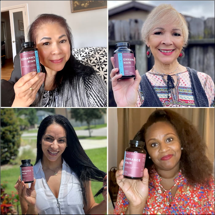 Enhance Hair Vitamins + FREE Silk Sleep Mask